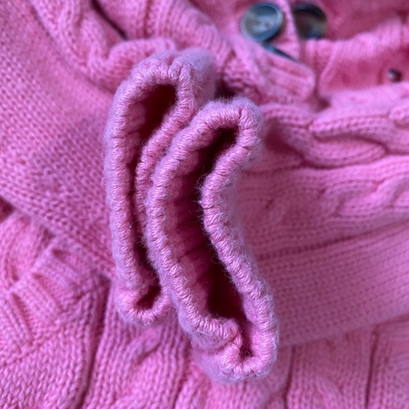 Girls Sz-3T- Pink Cable Knit Cotton Sweater & Old Navy Pull-On Light Boots- Sz-9 - Picture 10 of 16
